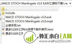 MACD STOCH Martingale v3.0外汇EA下载!
                