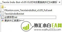 Tecnix Indo Bot v3.05 EU对冲交易系统下载
                