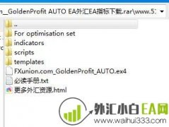 GoldenProfit AUTO EA抗单边行情的外汇EA下载
                
