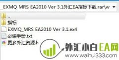 EXMQ MRS EA2010 Ver 3.1外汇EA50%的赢利下载
                
