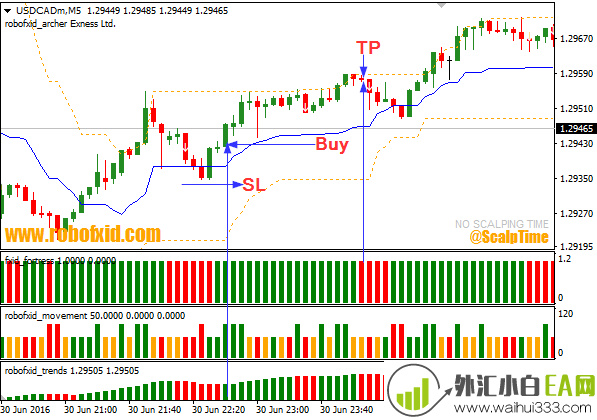 还不错的指标Robofx Scalping Strategy分享下载