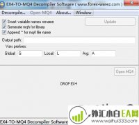 EX4 TO MQ4 v4.0.509.5外汇软件下载！
                